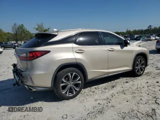 2019 Lexus RX with VIN 2T2ZZMCA7KC124750, listed as a Copart auction lot 51807195 with 92,709 mi miles and Salvage Title. Bid and sale history available at carsss.com. Image 3.