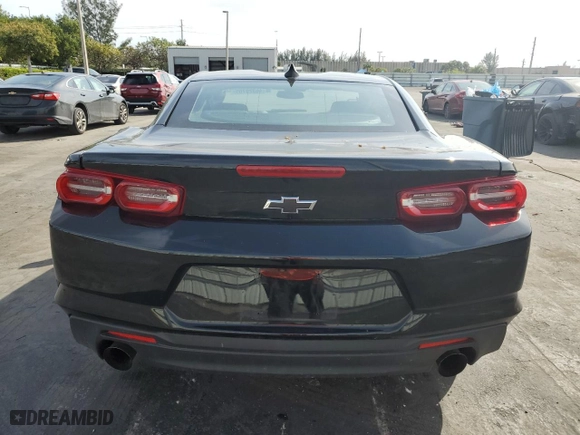 2020 Chevrolet Camaro 1LT with VIN 1G1FB1RX1L0101409, listed as a Copart auction lot 46329705 with NaN miles and Salvage Title. Bid and sale history available at carsss.com. Image 6.