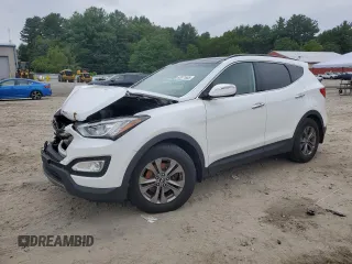 2014 Hyundai Santa Fe with VIN 5XYZUDLB1EG227960, listed as a Copart auction lot 62871665 with 128,591 mi miles and Clean title. Bid and sale history available at DreamBid. Image 1.