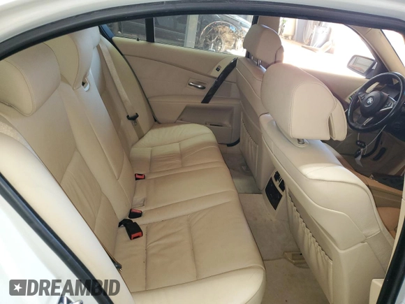 2007 BMW 5 Series 550i with VIN WBANB53507CP04533, listed as a Copart auction lot 43717455 with 112,046 mi miles and Clean Title. Bid and sale history available at DreamBid. Image 10.