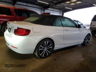2020 BMW 2 Series 230i with VIN WBA2M7C04L7E23712, listed as a Copart auction lot 86177604 with 50,961 mi miles and Salvage Title. Bid and sale history available at carsss.com. Image 3.