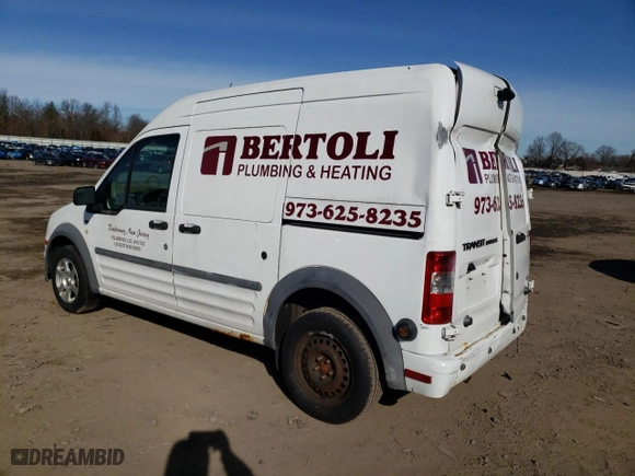 2013 Ford Transit Connect XLT with VIN NM0LS7BN9DT149016, listed as a Copart auction lot 44189785 with 102,111 mi miles and Salvage Title. Bid and sale history available at carsss.com. Image 2.