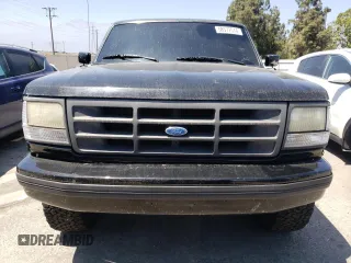 1991 Ford F-150 with VIN 1FTEF14N8MLA61875, listed as a Copart auction lot 58577514 with 114,489 mi miles and Salvage Title. Bid and sale history available at carsss.com. Image 5.