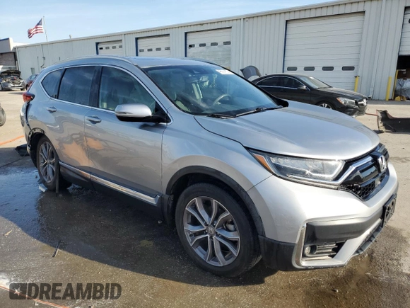 2021 Honda CR-V Touring with VIN 2HKRW1H92MH407910, listed as a Copart auction lot 48894105 with 76,126 mi miles and Salvage Title. Bid and sale history available at carsss.com. Image 4.