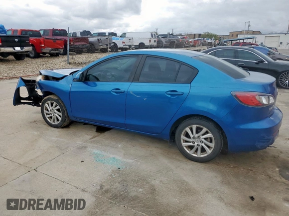 2012 Mazda 3 i Touring with VIN JM1BL1V75C1602340, listed as a Copart auction lot 51212005 with 157,641 mi miles and Salvage Title. Bid and sale history available at DreamBid. Image 2.