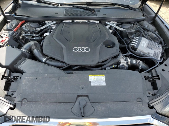 2021 Audi A6 Premium Plus with VIN WAUL2AF29MN024065, listed as a Copart auction lot 55937313 with 11,588 mi miles. Bid and sale history available at carsss.com. Image 11.