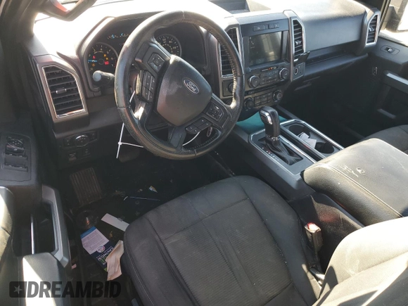 2016 Ford F-150 XL with VIN 1FTEX1CP9GFA20044, listed as a Copart auction lot 89380495 with 171,091 mi miles and Salvage Title. Bid and sale history available at carsss.com. Image 8.