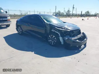 2017 Honda Civic Coupe LX-P with VIN 2HGFC4B06HH310507, listed as a IAAI auction lot 40916724 with 79,771 mi miles. Bid and sale history available at carsss.com. Image 1.
