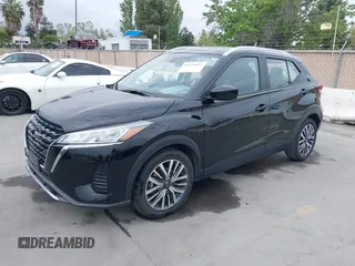 2024 Nissan Kicks SV with VIN 3N1CP5CV5RL491617, listed as a IAAI auction lot 42125112 with 25,965 mi miles. Bid and sale history available at carsss.com. Image 2.