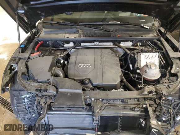 2024 Audi Q5 S line Prestige with VIN WA1FAAFY4R2020984, listed as a Copart auction lot 53344205 with 13,423 mi miles and Salvage title. Bid and sale history available at DreamBid. Image 12.