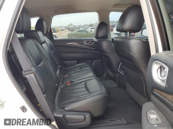 2015 Infiniti QX60 with VIN 5N1AL0MM5FC550158, listed as a Copart auction lot 50143745 with 142,543 mi miles and Salvage title. Bid and sale history available at DreamBid. Image 11.