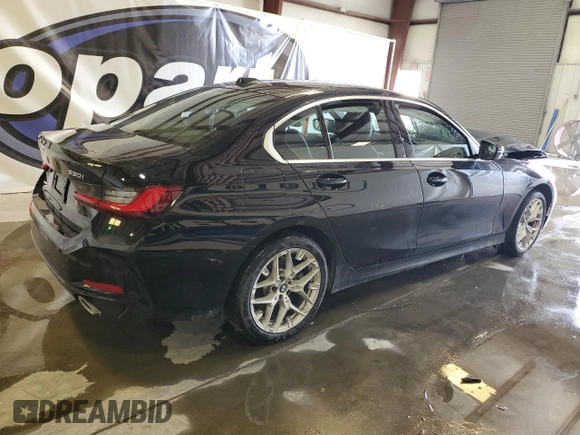 2025 BMW 3 Series 330i xDrive with VIN 3MW89CW05S8E99532, listed as a Copart auction lot 46223695 with 0 mi miles and Clean Title. Bid and sale history available at carsss.com. Image 3.
