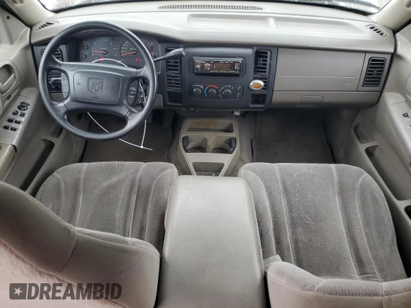 2002 Dodge Dakota SLT z VIN 1B7HL48N22S636413, wystawiony jako Copart lot #47884475 z przebiegiem 226 723 mil mil oraz Czysty tytuł • Clean title. Historia ofert i sprzedaży dostępna na DreamBid. Obrazek 8.