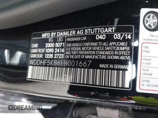 2014 Mercedes-Benz E 350 Sport with VIN WDDHF5KB6EB001667, listed as a IAAI auction lot 41531868 with 95,727 mi miles and . Bid and sale history available at DreamBid. Image 9.