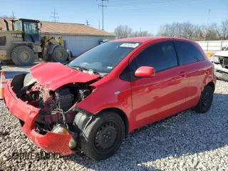 2009 Toyota Yaris with VIN JTDJT903395259902, listed as a Copart auction lot 48553525 with Not Provided miles and Salvage Title. Bid and sale history available at carsss.com. Image 1.