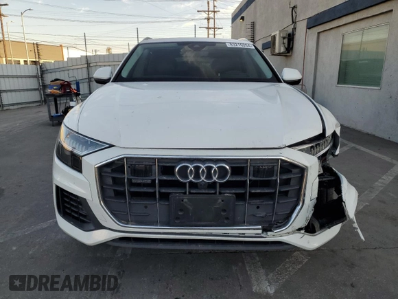 2019 Audi Q8 Prestige with VIN WA1CVAF16KD018075, listed as a Copart auction lot 83216264 with 119,143 mi miles and Salvage title. Bid and sale history available at DreamBid. Image 5.