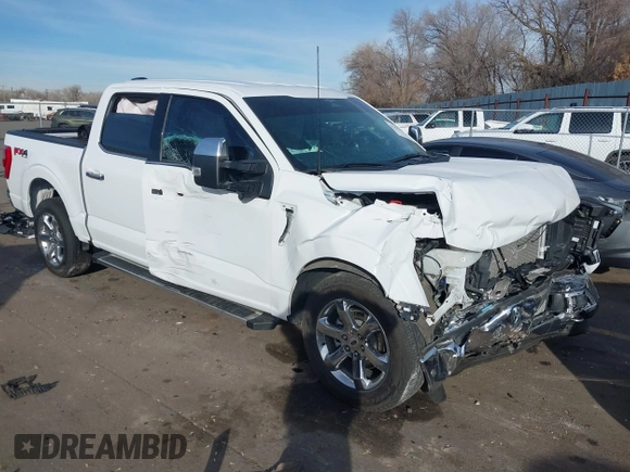 2023 Ford F-150 XL with VIN 1FTFW1E85PKF14275, listed as a IAAI auction lot 41301618 with 1 mi miles. Bid and sale history available at carsss.com. Image 1.