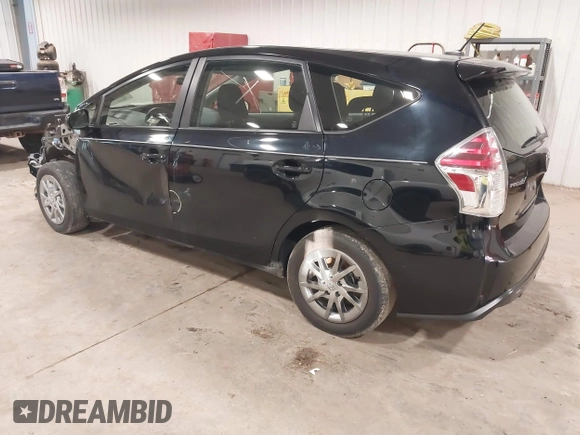 2017 Toyota Prius v Two with VIN JTDZN3EU0HJ063367, listed as a IAAI auction lot 40834930 with 153,045 mi miles. Bid and sale history available at carsss.com. Image 3.