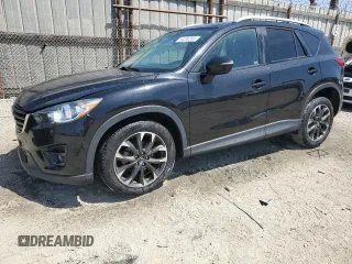 2016 Mazda CX-5 Grand Touring with VIN JM3KE2DY9G0777073, listed as a Copart auction lot 54200265 with 110,121 mi miles and Salvage Title. Bid and sale history available at carsss.com. Image 1.