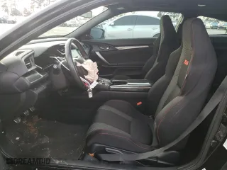 2018 Honda Civic Si Coupe with VIN 2HGFC3A55JH751803, listed as a Copart auction lot 85000374 with 37,236 mi miles and Salvage Title. Bid and sale history available at carsss.com. Image 7.