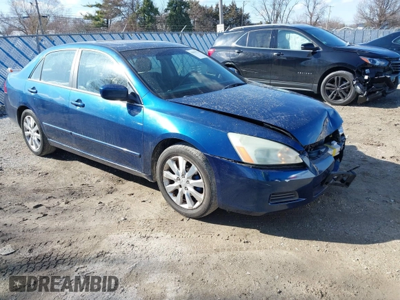 2006 Honda Accord EX-L z VIN 1HGCM665X6A031428, wystawiony jako IAAI lot #41861776 z przebiegiem 83 343 mil mil oraz . Historia ofert i sprzedaży dostępna na DreamBid. Obrazek 1.