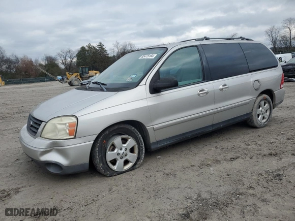 2005 Ford Freestar Wagon SES with VIN 2FMZA57655BA63396, listed as a Copart auction lot 85475164 with NaN miles and Salvage Title. Bid and sale history available at carsss.com. Image 1.
