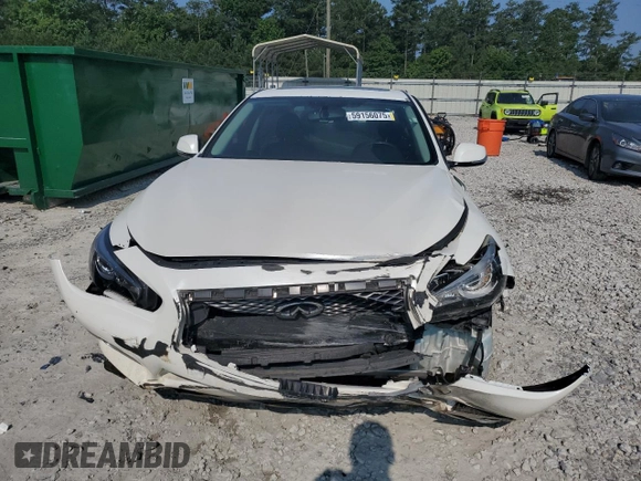 2017 Infiniti Q50 Premium z VIN JN1EV7APXHM738598, wystawiony jako Copart lot #59156075 z przebiegiem 178 498 mil mil oraz Szkoda całkowita • Salvage title. Historia ofert i sprzedaży dostępna na DreamBid. Obrazek 5.
