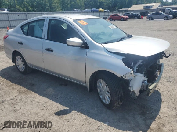 2017 Nissan Versa SV with VIN 3N1CN7AP9HL893337, listed as a Copart auction lot 59553845 with Not provided miles and Non repairable. Bid and sale history available at DreamBid. Image 4.
