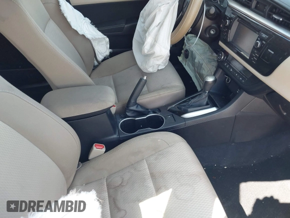 2015 Toyota Corolla L with VIN 2T1BURHE3FC389376, listed as a IAAI auction lot 41995622 with 110,370 mi miles and . Bid and sale history available at DreamBid. Image 5.