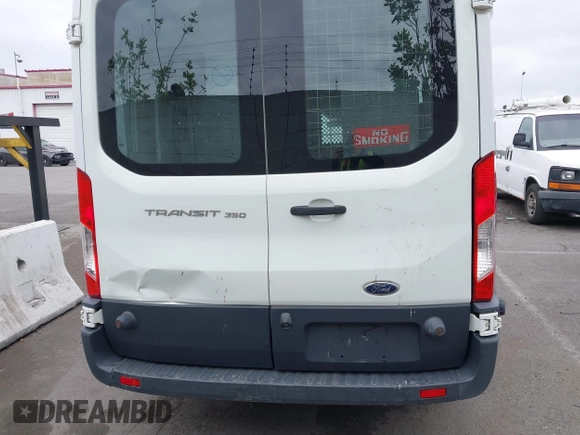 2016 Ford Transit with VIN 1FTBW2CM3GKA02602, listed as a IAAI auction lot 41893596 with 68,299 mi miles. Bid and sale history available at carsss.com. Image 16.