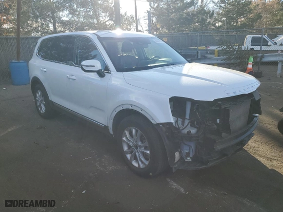2020 Kia Telluride LX with VIN 5XYP2DHC7LG079843, listed as a Copart auction lot 86862154 with NaN miles and Salvage Title. Bid and sale history available at carsss.com. Image 4.