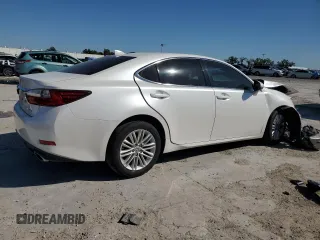 2017 Lexus ES with VIN 58ABK1GG0HU070151, listed as a Copart auction lot 48578105 with 0 mi miles and Salvage Title. Bid and sale history available at carsss.com. Image 3.