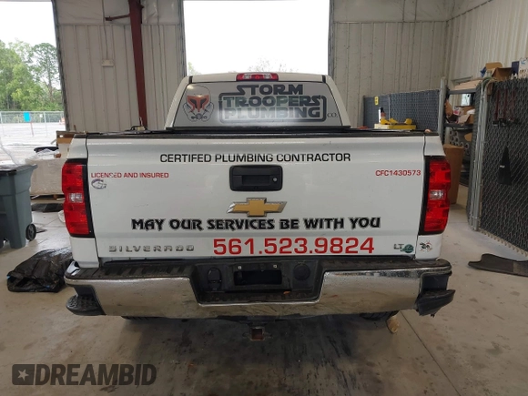 2018 Chevrolet Silverado 1500 LT with VIN 1GCRCREC0JZ204834, listed as a IAAI auction lot 41363579 with 135,247 mi miles and . Bid and sale history available at DreamBid. Image 16.