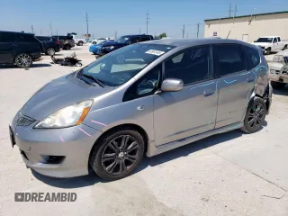 2009 Honda Fit Sport w/Navi with VIN JHMGE88649S008738, listed as a Copart auction lot 53961345 with 282,290 mi miles and Salvage Title. Bid and sale history available at carsss.com. Image 1.