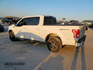 2016 Ford F-150 XL with VIN 1FTEW1CF7GKD22532, listed as a Copart auction lot 53856915 with 202,289 mi miles and Salvage Title. Bid and sale history available at carsss.com. Image 2.