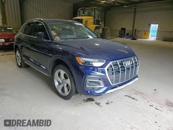 2021 Audi Q5 Premium Plus with VIN WA1BAAFY7M2030867, listed as a Copart auction lot 63416674 with 32,843 mi miles and Salvage Title. Bid and sale history available at carsss.com. Image 11.