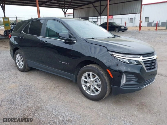 2023 Chevrolet Equinox LT with VIN 3GNAXUEGXPL262836, listed as a IAAI auction lot 41897111 with 46,179 mi miles. Bid and sale history available at carsss.com. Image 1.