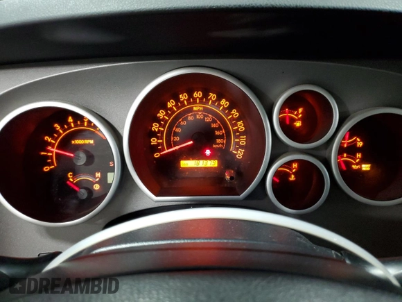 2012 Toyota Tundra 4WD Truck with VIN 5TFDW5F17CX245287, listed as a Copart auction lot 49283465 with 181,379 mi miles and Salvage Title. Bid and sale history available at carsss.com. Image 9.