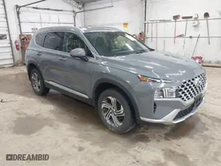 2022 Hyundai Santa Fe SEL with VIN 5NMS2DAJ2NH383738, listed as a IAAI auction lot 41897771 with 35,697 mi miles. Bid and sale history available at carsss.com. Image 1.