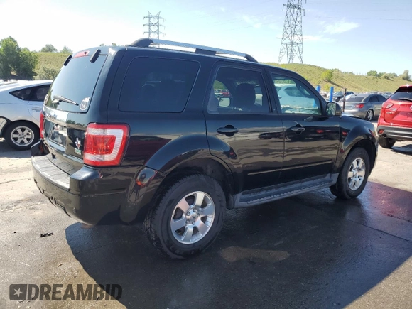 2012 Ford Escape Limited with VIN 1FMCU9EG4CKB53870, listed as a Copart auction lot 59166885 with 168,877 mi miles and Salvage title. Bid and sale history available at DreamBid. Image 3.