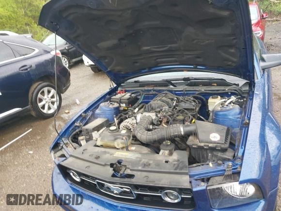 2007 Ford Mustang Deluxe with VIN 1ZVFT80NX75334686, listed as a IAAI auction lot 41922547 with 83,148 mi miles. Bid and sale history available at carsss.com. Image 10.