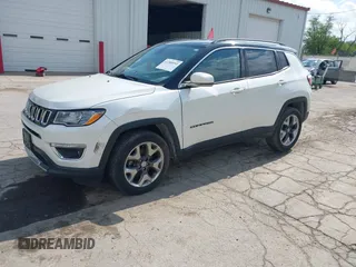 2018 Jeep Compass Limited с VIN 3C4NJDCB5JT354348, выставлен на аукционе IAAI как лот 42385092 с пробегом 78 469 миль миль и . История ставок и продаж доступна на DreamBid. Изображение 2.
