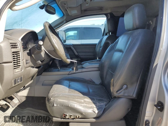 2004 Nissan Titan SE with VIN 1N6AA06AX4N580896, listed as a Copart auction lot 81741484 with 166,016 mi miles and Salvage Title. Bid and sale history available at carsss.com. Image 7.