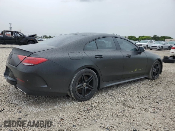 2019 Mercedes-Benz CLS with VIN WDD2J5JB7KA031428, listed as a Copart auction lot 62647904 with 0 mi miles and Non Repairable. Bid and sale history available at carsss.com. Image 3.