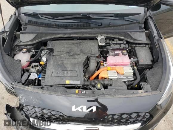 2022 Kia Niro LX with VIN KNDCB3LCXN5507206, listed as a Copart auction lot 65846084 with 29,197 mi miles and Salvage Title. Bid and sale history available at carsss.com. Image 13.