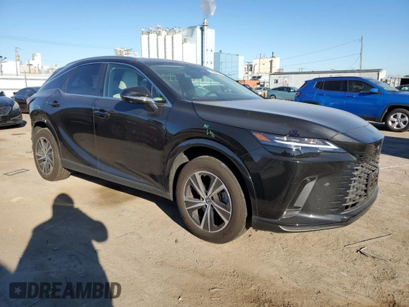 2024 Lexus RX with VIN 2T2BAMCA9RC043655, listed as a Copart auction lot 74628044 with 25,333 mi miles and Salvage Title. Bid and sale history available at carsss.com. Image 4.