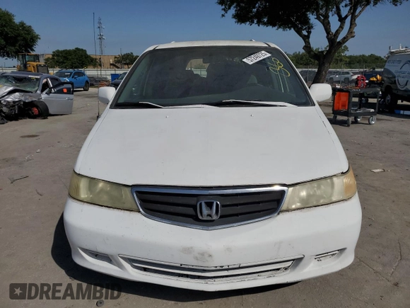 2001 Honda Odyssey EX z VIN 2HKRL18661H500391, wystawiony jako Copart lot #57249725 z przebiegiem 207 905 mil mil oraz Szkoda całkowita • Salvage title. Historia ofert i sprzedaży dostępna na DreamBid. Obrazek 5.