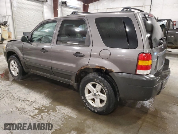 2005 Ford Escape Hybrid with VIN 1FMYU96H95KD66183, listed as a Copart auction lot 76875164 with 175,230 mi miles and Salvage title. Bid and sale history available at DreamBid. Image 2.