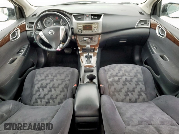2013 Nissan Sentra SR with VIN 3N1AB7AP8DL682298, listed as a Copart auction lot 53528175 with 136,552 mi miles and Salvage Title. Bid and sale history available at DreamBid. Image 8.
