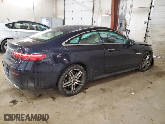 2018 Mercedes-Benz E-Class E 400 with VIN WDD1J6GB2JF017964, listed as a Copart auction lot 84549444 with 5,078 mi miles and Salvage Title. Bid and sale history available at carsss.com. Image 3.